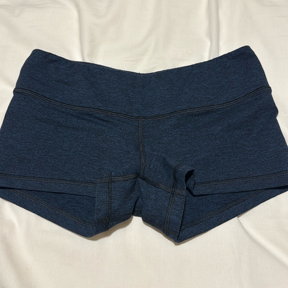 Fleo Original Short 2.5" - Mid Rise - Heatherd Blue -size Small